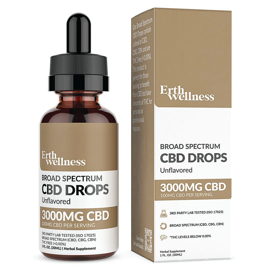 Broad Spectrum THC Free* CBD Drops - Image 6