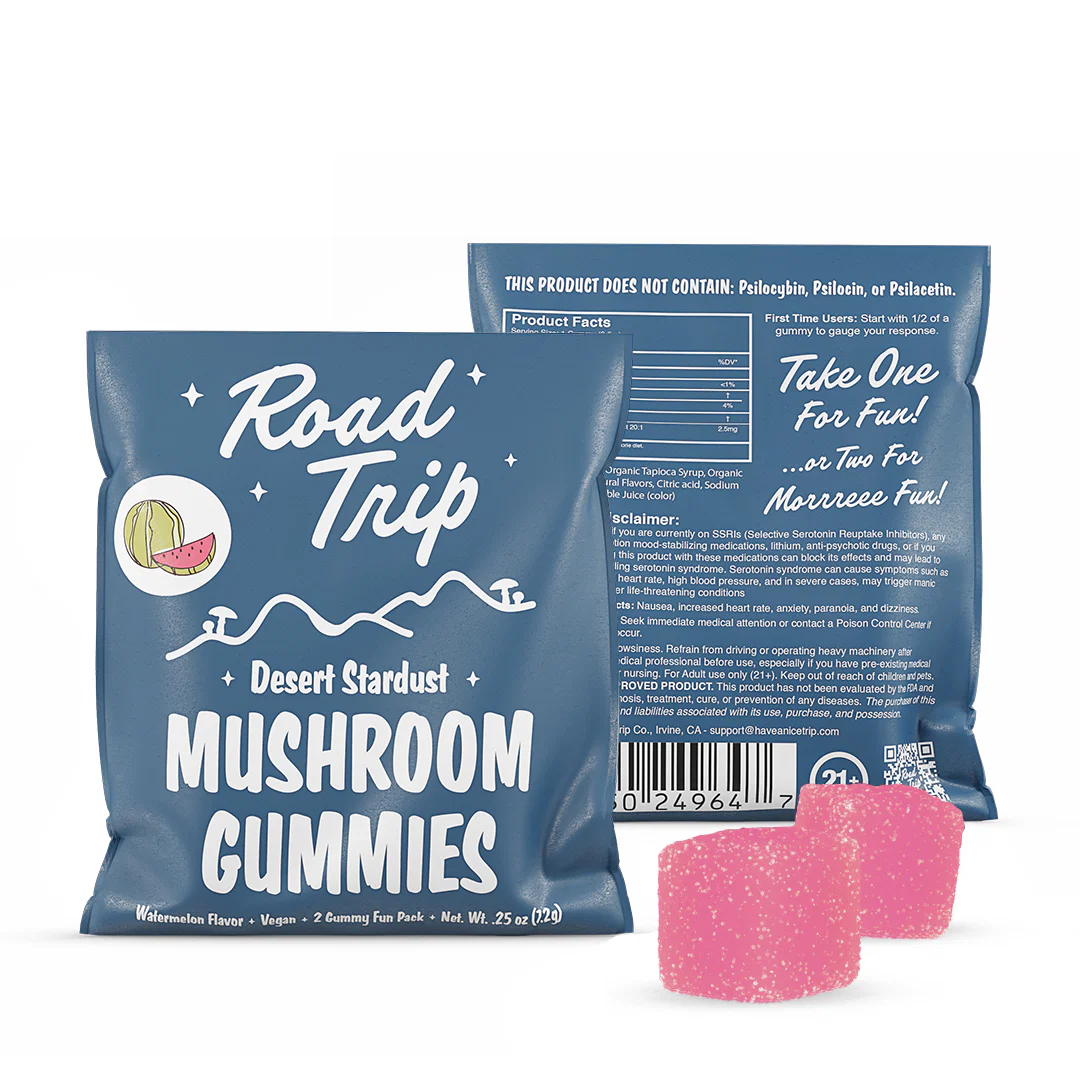 Desert Stardust Mushroom Gummies - 2-Piece Pouch (Sample Size) - Image 5