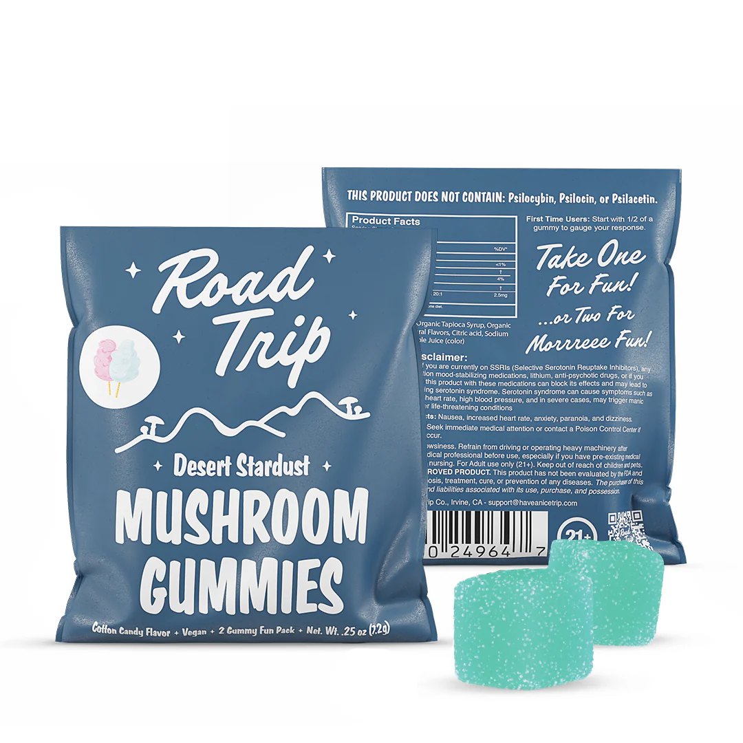 Desert Stardust Mushroom Gummies - 2-Piece Pouch (Sample Size) - Image 8
