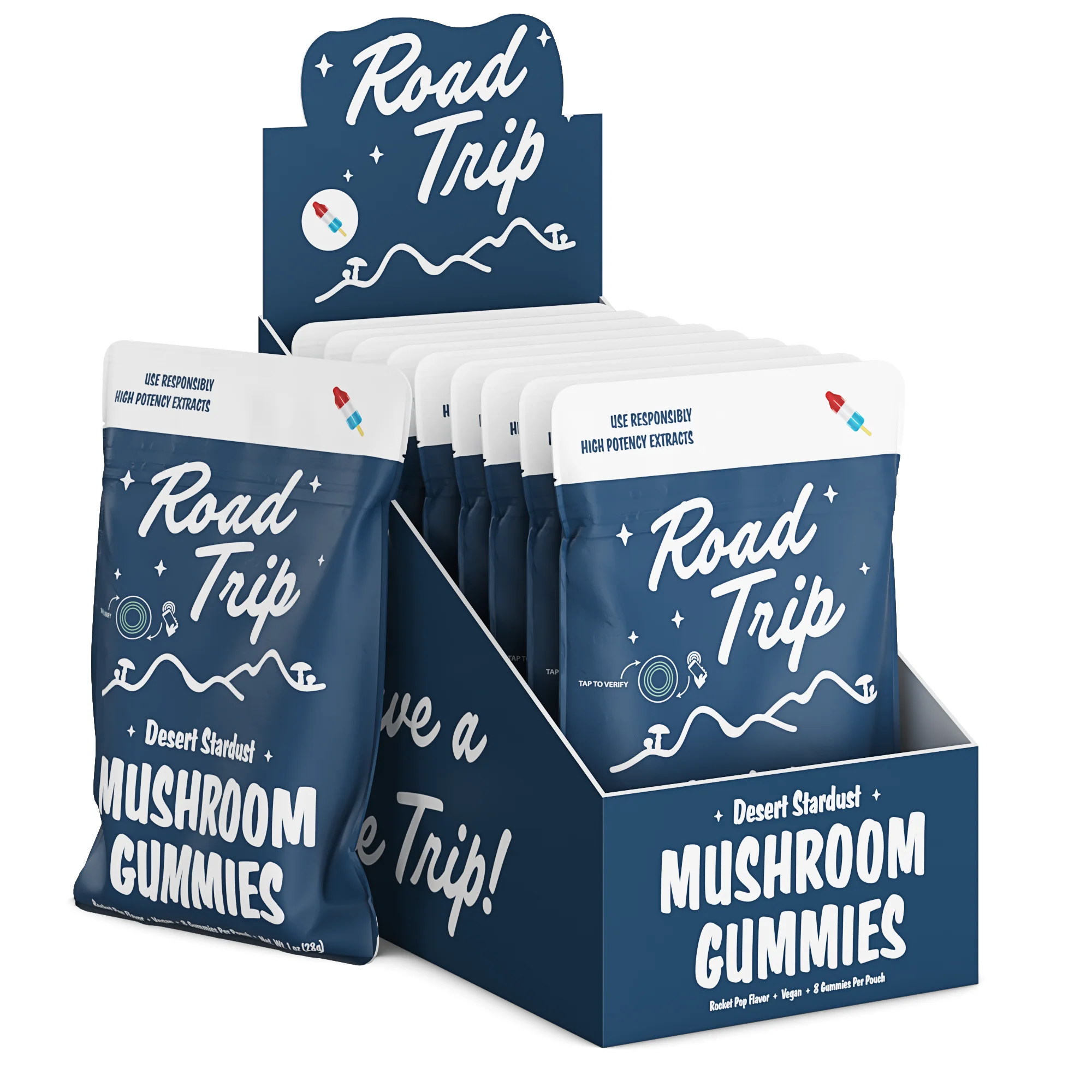 Desert Stardust Mushroom Gummies - Rocket Pop - Image 4