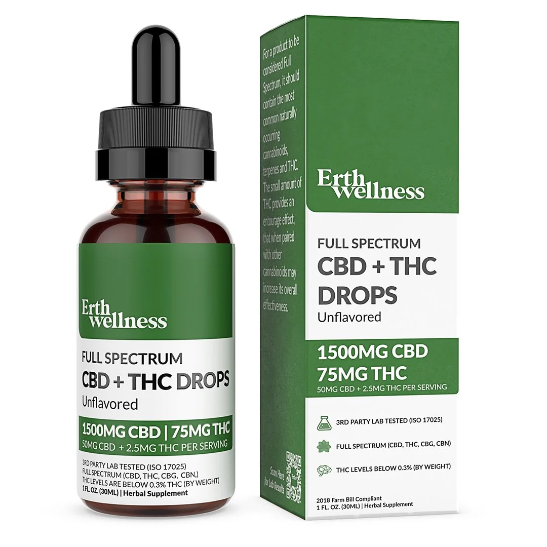 Full Spectrum CBD + THC RELIEF Drops - Image 5