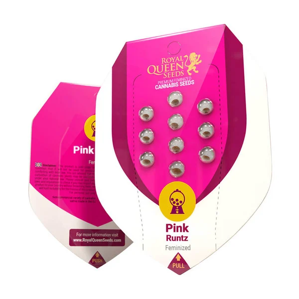 Royal Queen Seeds – Pink Runtz Feminized Seeds (Candy-Sweet Hybrid) - 3 Seeds - Image 2